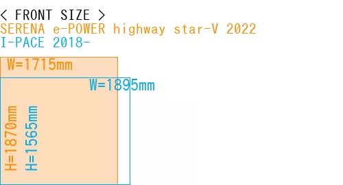 #SERENA e-POWER highway star-V 2022 + I-PACE 2018-
